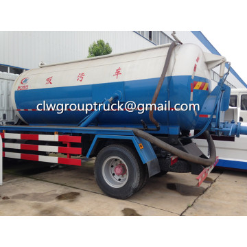 Dongfeng 5CBM Vacuum Cleaner Sewage Tank Truck