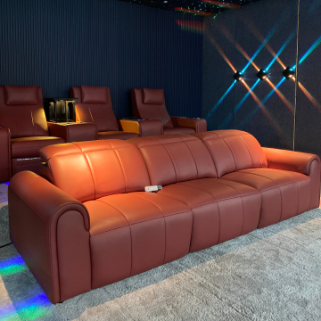 High End Modern Italian Designer Electric Recliner Sofa Bed