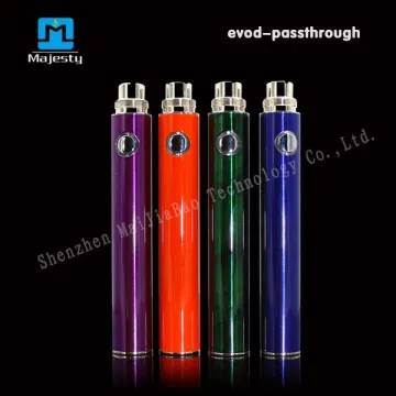 Alibaba China Supplier evod passthrough battery evod usb passthrough battery e cigarette evod