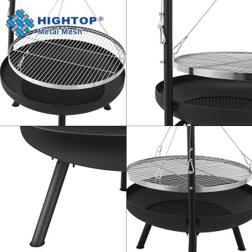 Hot Sale Outdoor Camping Portable BBQ Fire Pit and Stoves