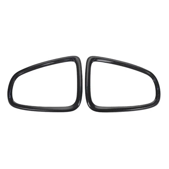 Real Carbon Fiber Rear Lamp Frame Cover Eyebrows for BMW Mini Cooper R56 2014-2018