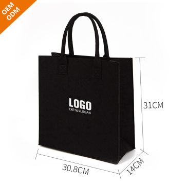 Großhandelspezifische Logo Faltbare Polyester Luxus -Einkaufstaschen