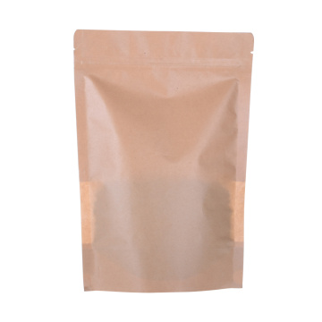 Customized Paper Compostable Biodegradable Bag with Zipper