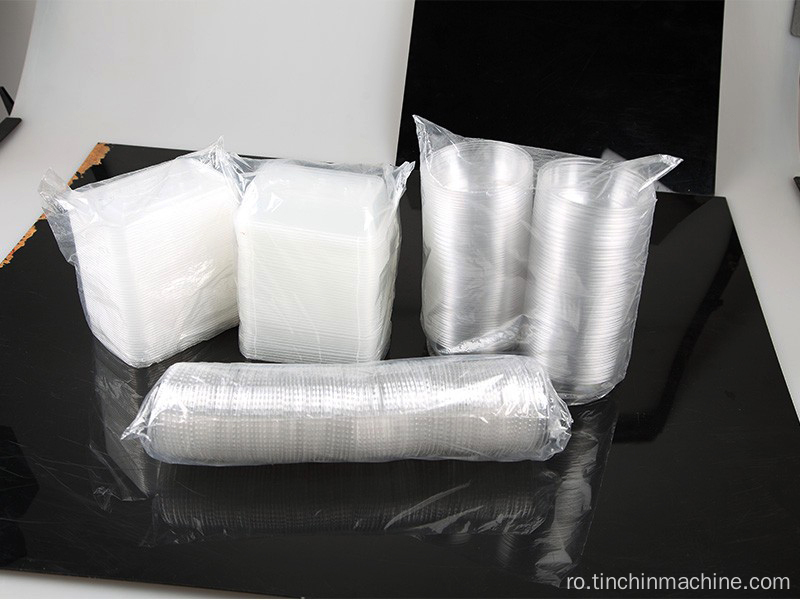 Mașină de containere din plastic de ambalare automată completă