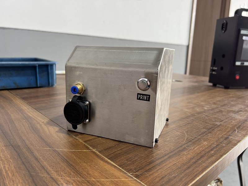 Chu Ji Intelligent Closed Pneumatic Marking Machine for Shipment, 50 × 50mm Width Compatible Production Line Independently Integrated