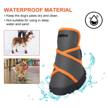 Bottes de chien de compagnie imperméables