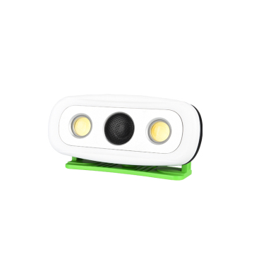 Height Adjustable Bluetooth Portable LED Work Light with Telescopic Lifting Support