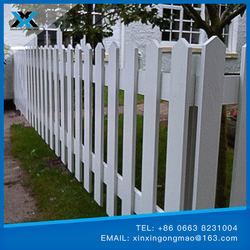 Pvc plastic lawn edging fence short fence