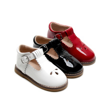 Patent læderbørn klæder sko