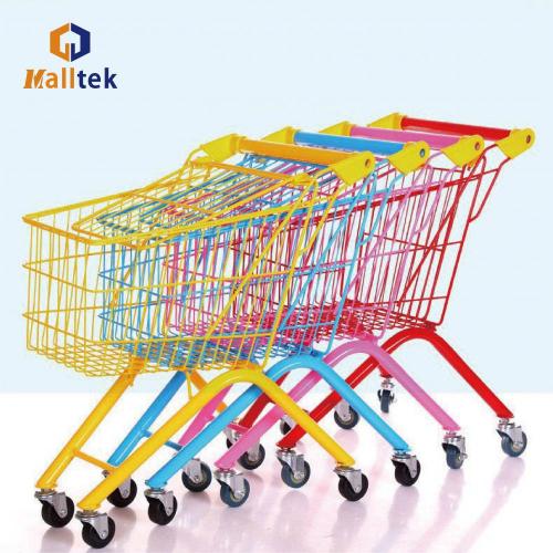 European Children Supermarket Shopping Trolley