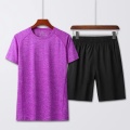 quick dry melange cationic summer sports t shirts