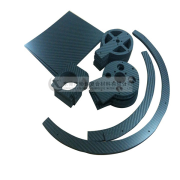 Carbon Fiber Plate CNC CUtting Carbon Fiber Parts