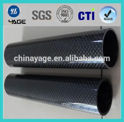 100% Carbon Tube 3K Carbon Fiber Tube