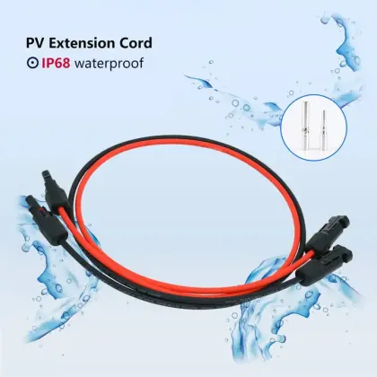 Photovoltaic Solar Cable - Yin Yang XLPE 6mm DC Panel Extension