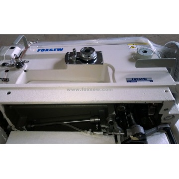 Верхняя и нижняя кормление тяжелой зигзагообразной швейной машины (автоматическое смазание и большой крючок)