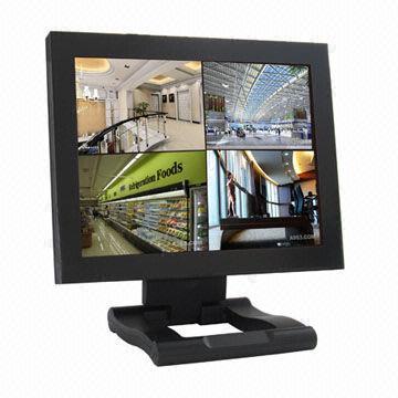 12-inch LCD DVR Combo Monitor with One Cable Solution Interface