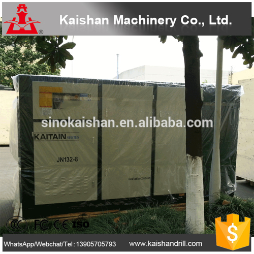 auto diesel air compressor for mining KAITAIN JN132-8 Oil-injected eco air compressor screw air compressors