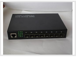 IEEE802.3 1000M 8 Port SFP Fiber Optic Switches , Port Trunking Switch