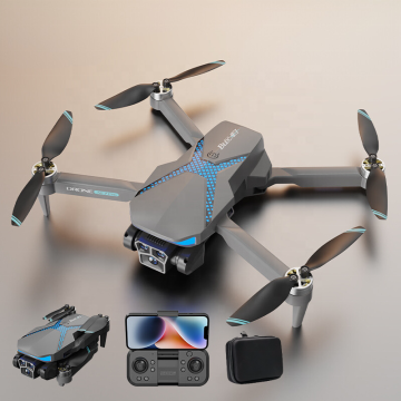 AE7 Pro FPV Quadcopter: كاميرا مزدوجة 4K ، ومحركات بدون فرش ، وتجنب العقبات ، وطائرات WiFi قابلة للطي HD