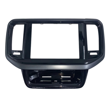 2024 FIAT TORO Universal Car DVD Player Frame - 9 Inches, Bright Black
