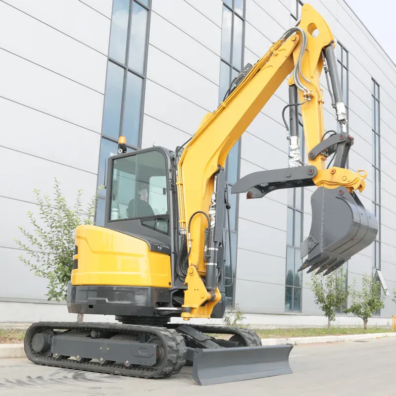3.7t Heavy Duty Hydraulic Mini Excavator with Free Shipping and CE/OEM Certification