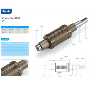 Ultrasonic Mask Welding Sleeve Gear Roller