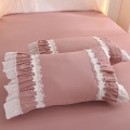 King Low MOQ Cheap Price BedCover Skirt set