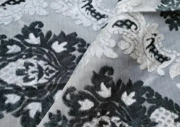 Jacquard Upholstery Knitted Sofa Polyester Fabric