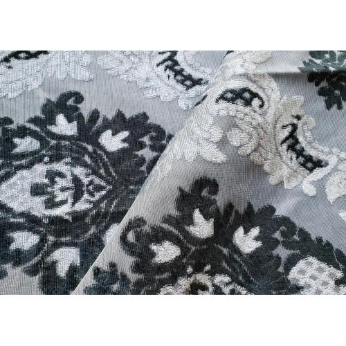 Jacquard Upholstery Knitted Sofa Polyester Fabric