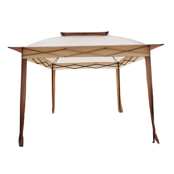 Gazebo Keluli Kalis Air Luar Moden 3x3 Boleh Tarik