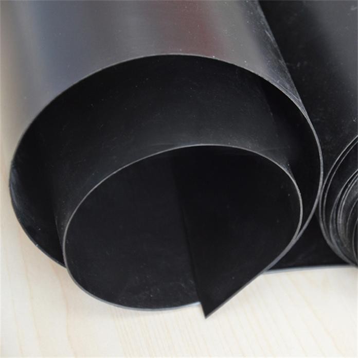 0.75mm عذراء أسود HDPE الروبيان الزراعة الغشاء الجيوم