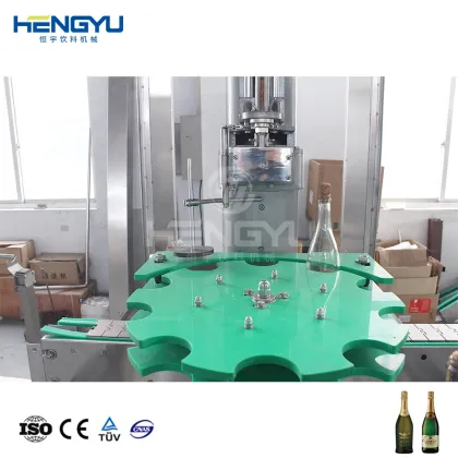 Moet Chandon Champagne Filling Machine Production Line in China