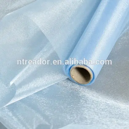 shiney organza fabric roll