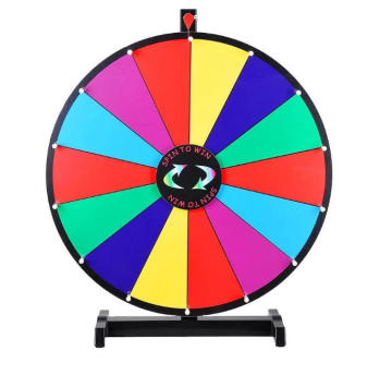Hot Selling 24 Inch Activity Game Prize Wheel