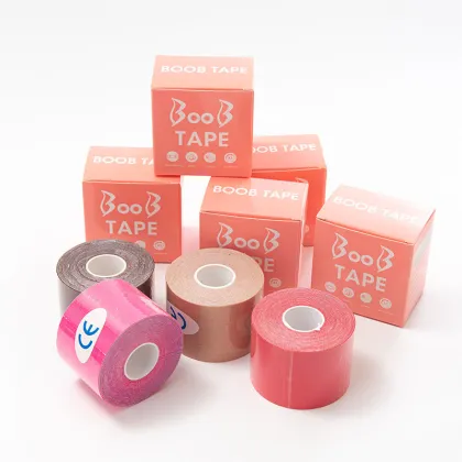 Sweatproof Boob Tape - Plus Size Boob Adhesive Breast Lift Strapless Boob Tape with Box