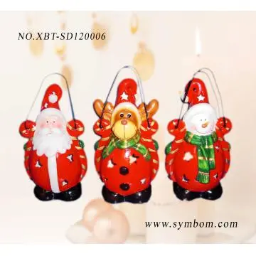 Christmas Decorations Ceramic Santa Claus