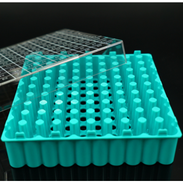 Caja criogénica de viales criogénicos de rosca interna de 0,5 ml