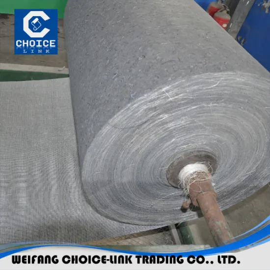 Glass fiber mesh reinforced bitumen membrane base mat