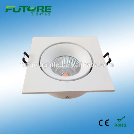 10W dimmable bright rectangular cob downlights