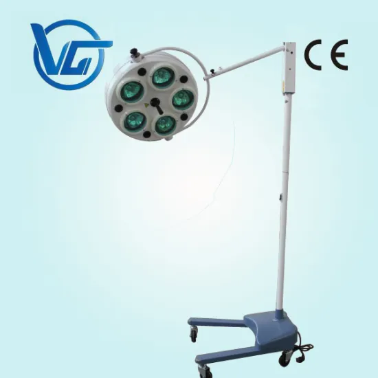 portable dental sugical bulbs shadowless lamp with wheels stand
