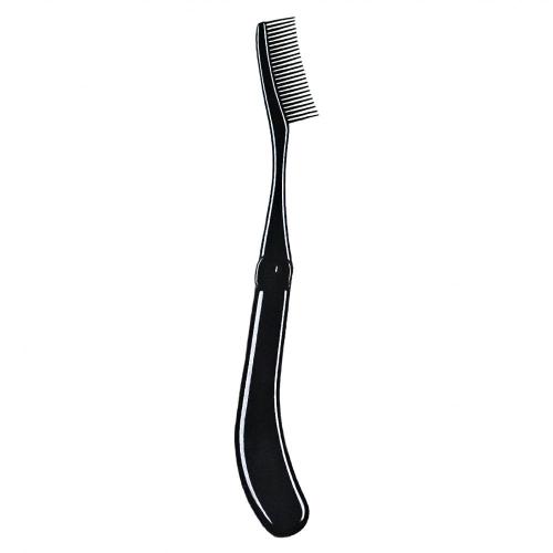 compact Mascara Comb Black