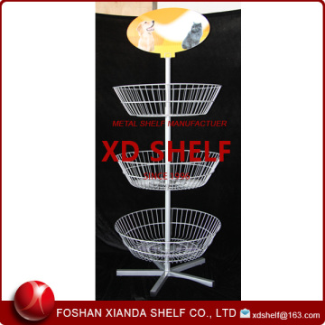 Circular Display Rack For Promotion Food