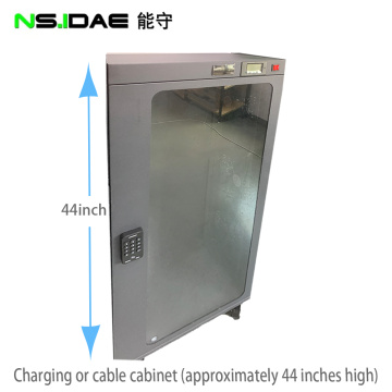 Easy management of charger or hub cabinets