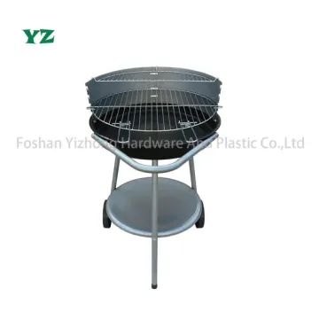 Charcoal BBQ Cooking Grill 18 Inch Trolley
