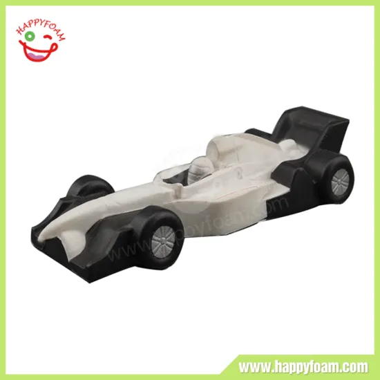 Promotional Customized PU Foam Style F1 Racing Stress Ball for Relieving Stress