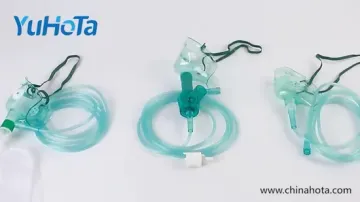 Transparent PVC Oxygen Mask for Single-Use Nebulizer