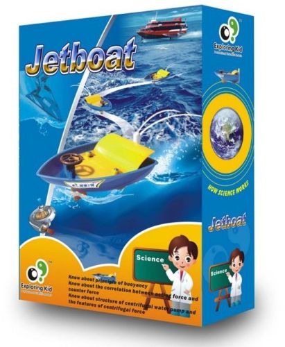 For Children Jet Boat Diy Educational Toys Educational Assembling 