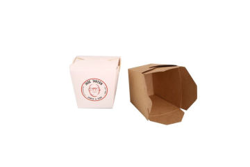 Take away kraft paper box