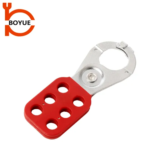 OEM Quality Steel Hasp Lockouts: 1'' and 1.5'' Hasps with Hook Lock for Enhanced Safety