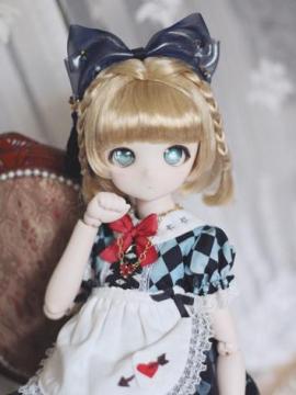 BJD Pink/Blue Bow Hairband For SD Jointed Doll